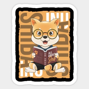 All About Shiba Inu Sticker